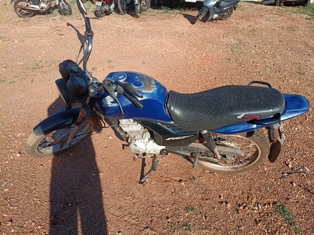 Honda CG 125 FAN ES 2009 em leilão