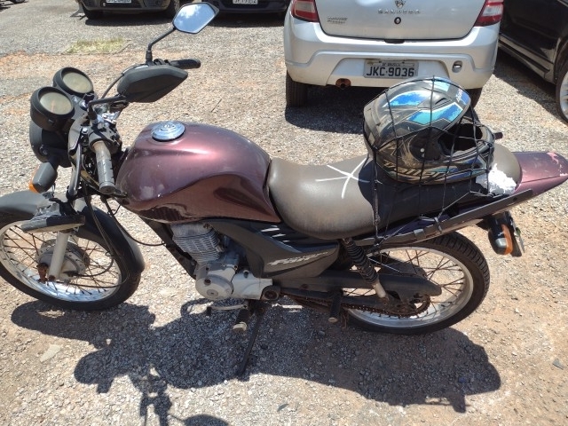 HONDA - CG 125 FAN KS - leilão extrajudicial - SAMAMBAIA DF - lance mínimo R$ 4.000