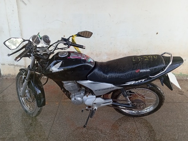 HONDA - CG 150 SPORT - leilão extrajudicial - MARABÁ PA - lance mínimo R$ 1.200
