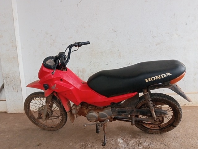Honda Pop100 2009 em leilão
