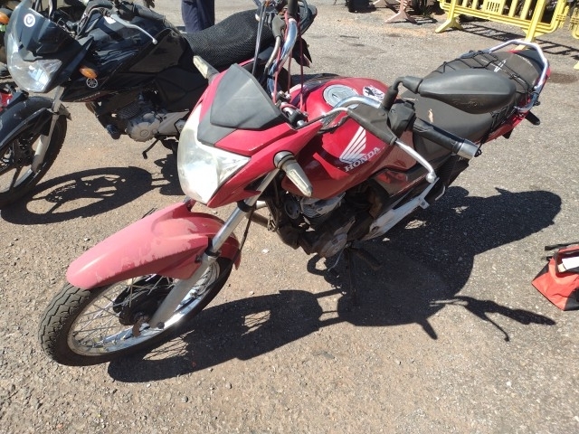 HONDA - CG 160 START - leilão extrajudicial - SAMAMBAIA DF - lance mínimo R$ 3.600