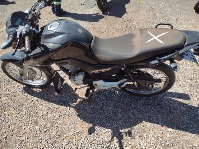 HONDA - CG 160 START - leilão extrajudicial - SAMAMBAIA DF - lance mínimo R$ 4.800