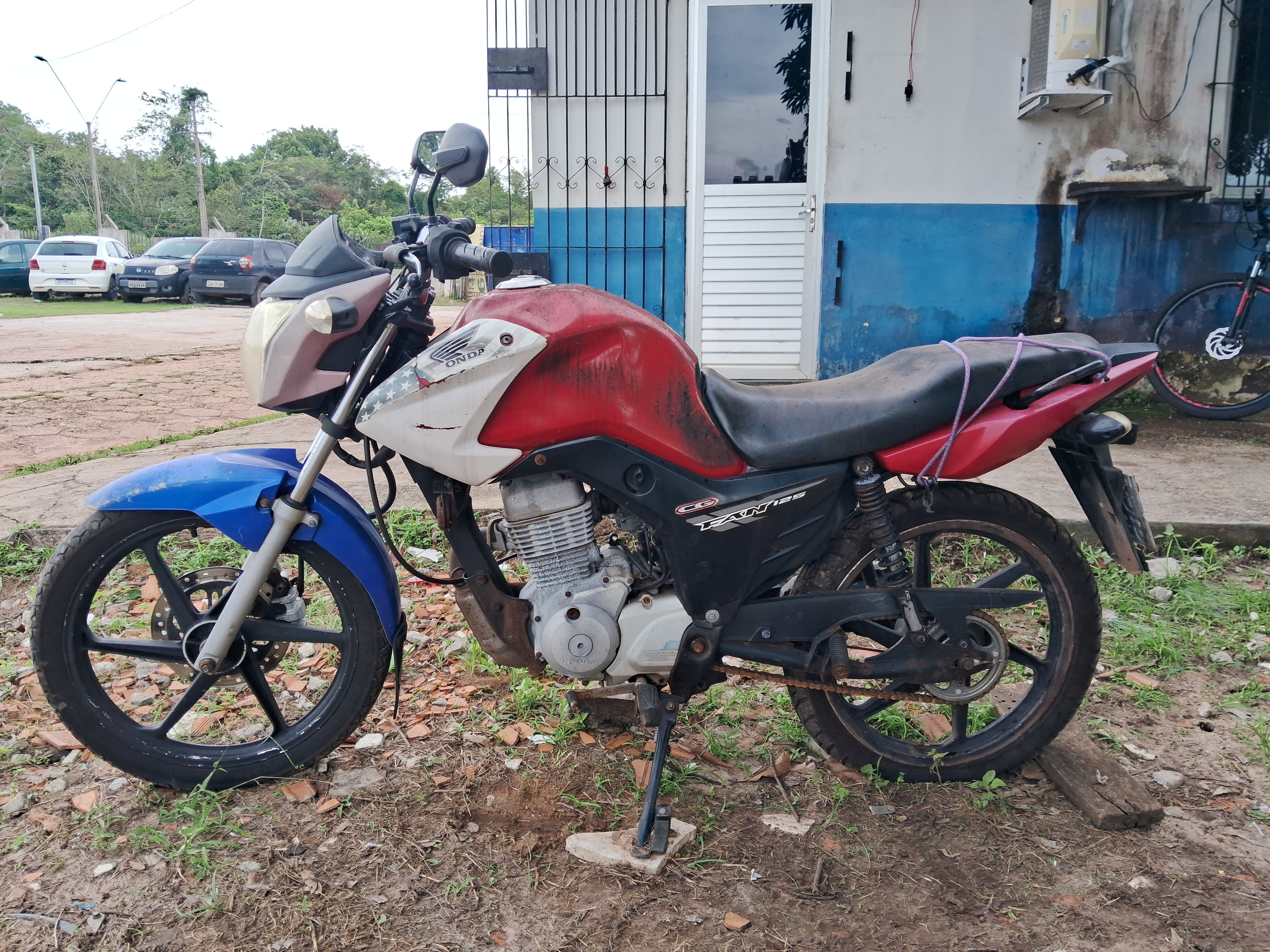 HONDA - CG 125 FAN ESD - leilão extrajudicial - CASTANHAL PA - lance mínimo R$ 486