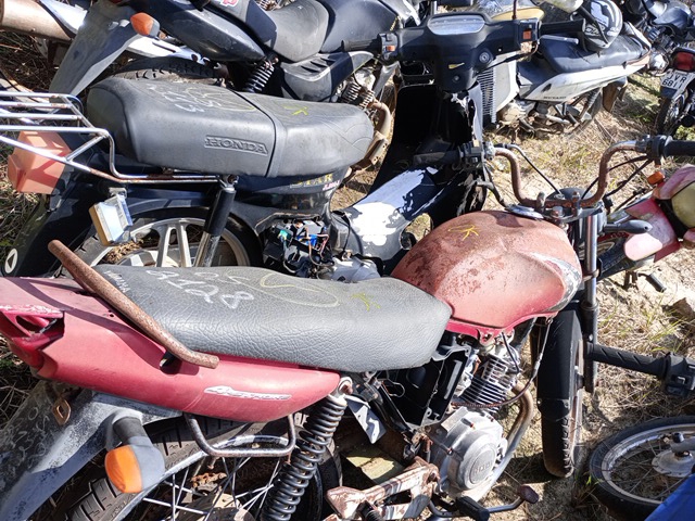 YAMAHA - YBR 125ED - leilão extrajudicial - Não informado PA - lance mínimo R$ 265