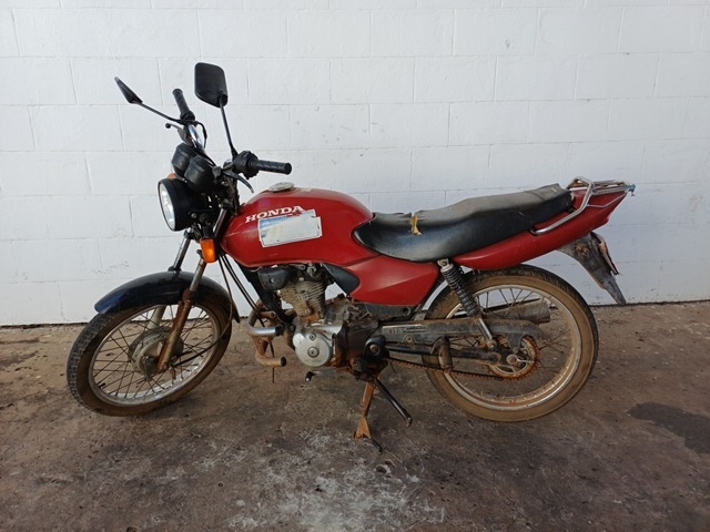 HONDA - CG 125 FAN - leilão extrajudicial - TERESINA PI - lance mínimo R$ 1.800