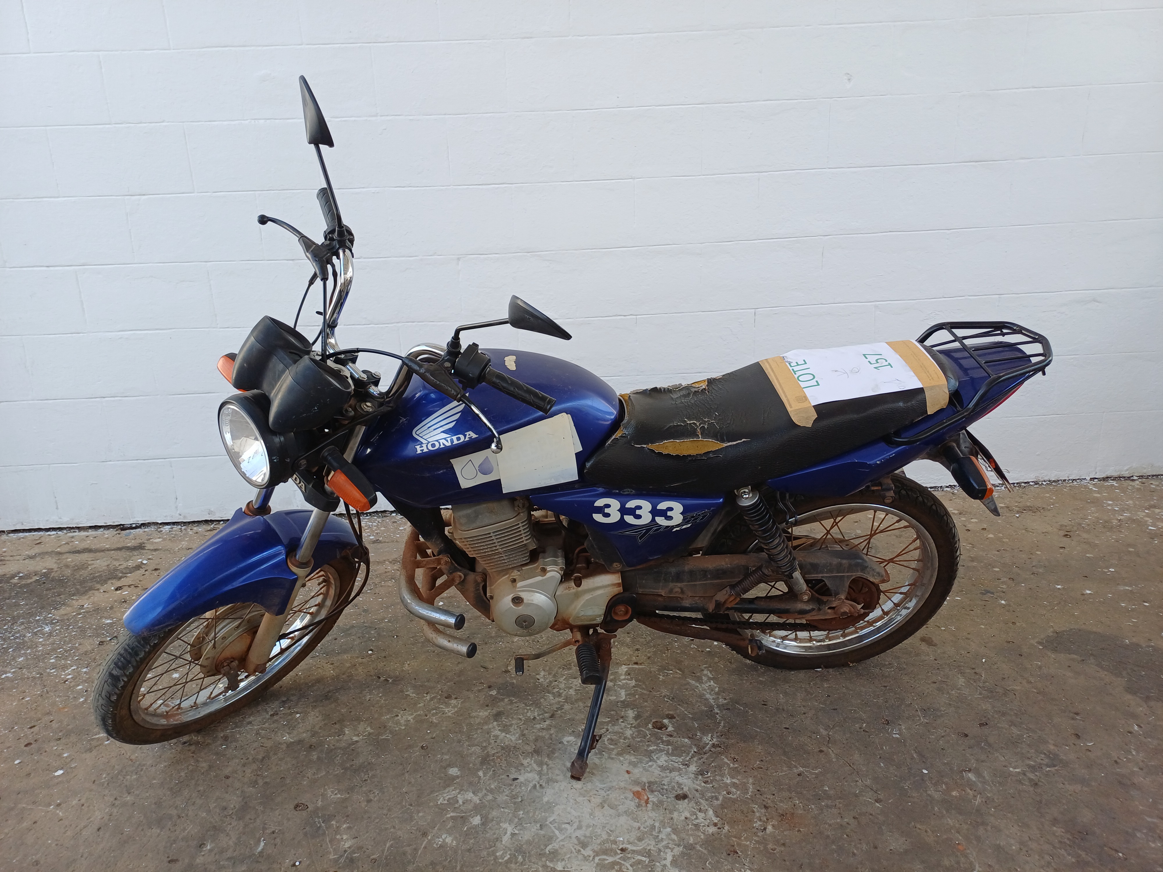 HONDA - CG 150 TITAN KS - leilão extrajudicial - TERESINA PI - lance mínimo R$ 1.700