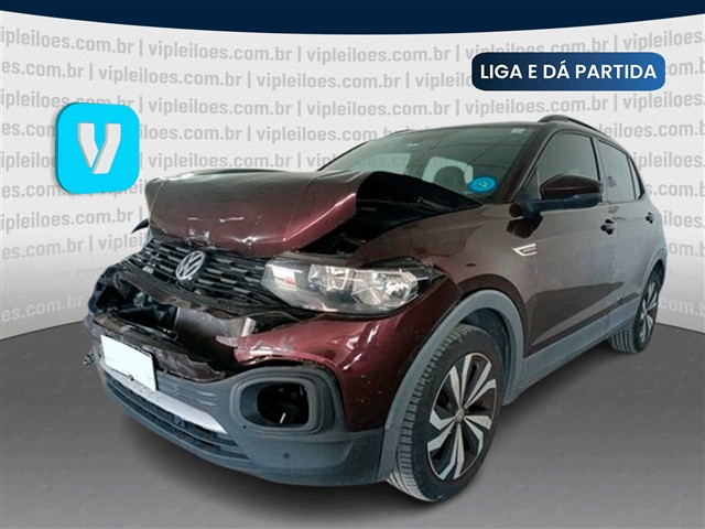 Volkswagen T Cross CL TSI AD 2021 em leilão