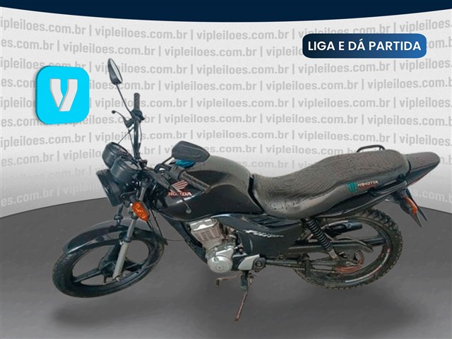 Honda CG 125 FAN ES 2009 em leilão