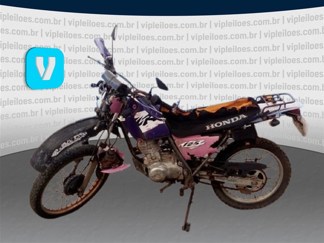 HONDA - XLR 125 - leilão extrajudicial - TERESINA PI - lance mínimo R$ 100
