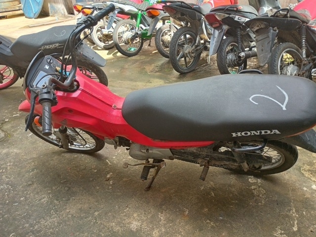 HONDA - POP100 - leilão extrajudicial - MARITUBA PA - lance mínimo R$ 300