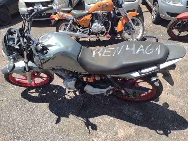 HONDA - CG 160 FAN - leilão extrajudicial - SAMAMBAIA DF - lance mínimo R$ 4.800