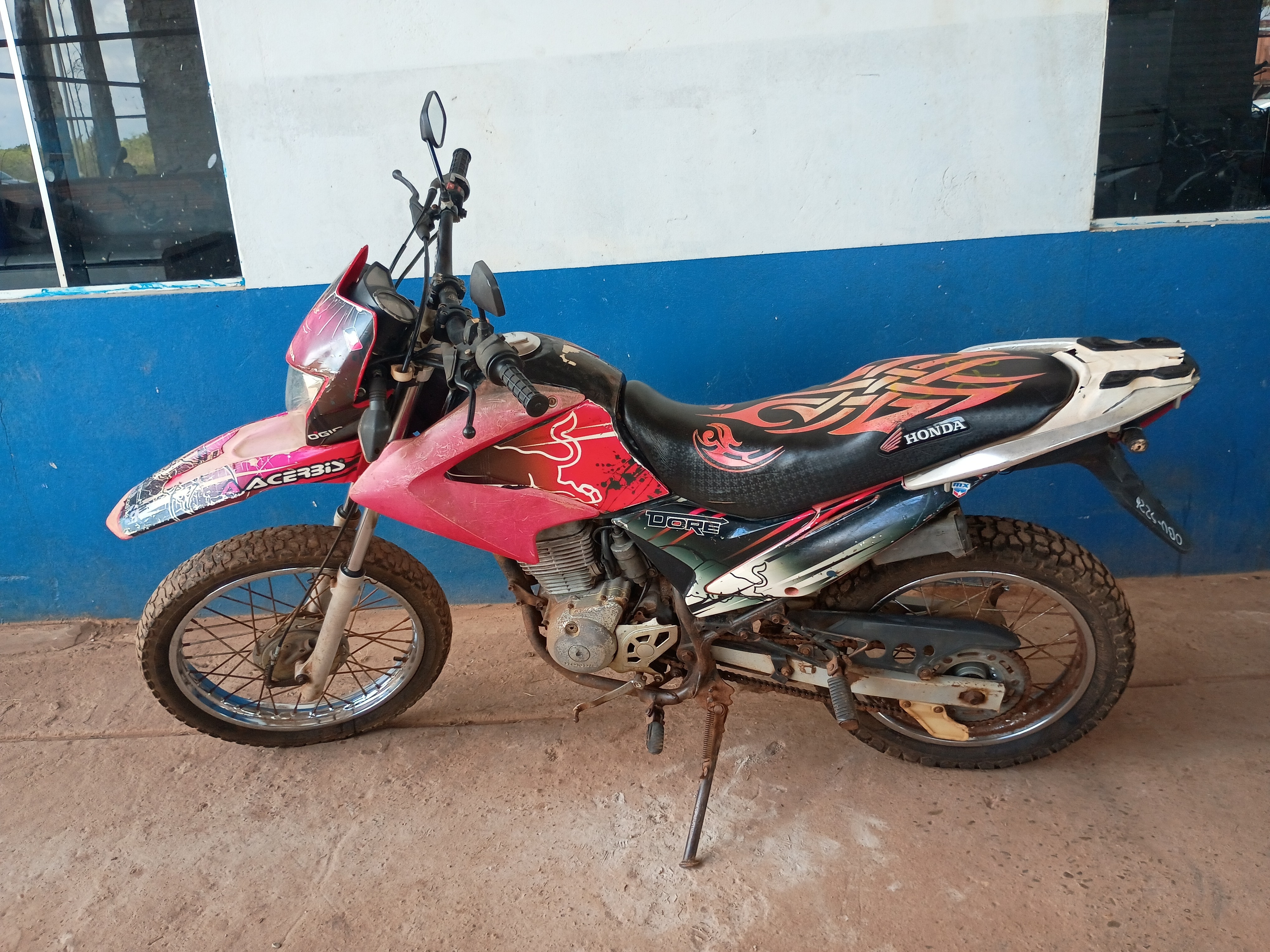 HONDA - NXR150 BROS ES - leilão extrajudicial - ALTAMIRA PA - lance mínimo R$ 4.563