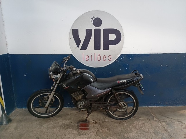YAMAHA - FACTOR YBR125 ED - leilão extrajudicial - PARNAÍBA PI - lance mínimo R$ 300