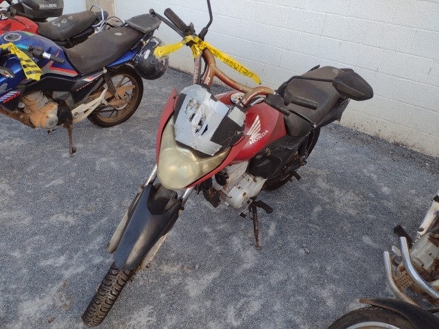 HONDA - CG150 TITAN MIX ES - leilão extrajudicial - SAMAMBAIA DF - lance mínimo R$ 2.800
