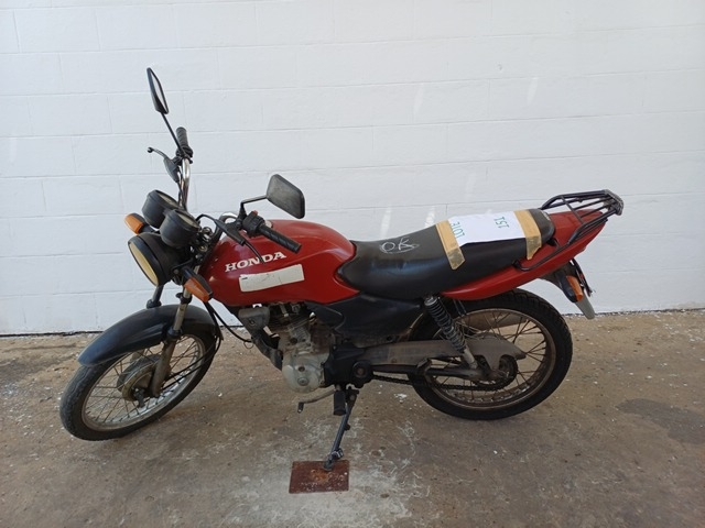 HONDA - CG 125 FAN - leilão extrajudicial - TERESINA PI - lance mínimo R$ 1.600