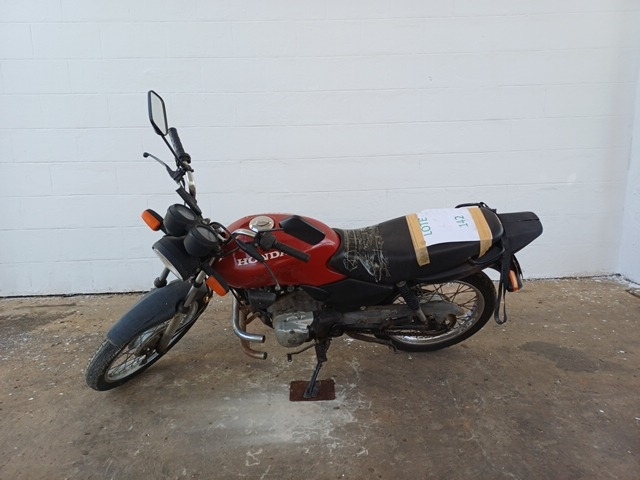 HONDA - CG 125 FAN - leilão extrajudicial - TERESINA PI - lance mínimo R$ 1.700