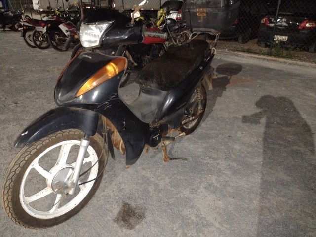 HONDA - BIZ 100 ES - leilão extrajudicial - SAMAMBAIA DF - lance mínimo R$ 3.000