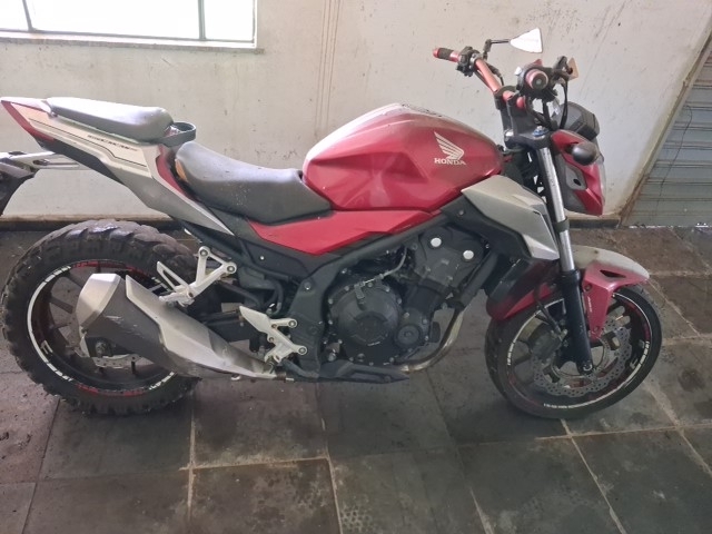 HONDA - CB 500F - leilão extrajudicial - CASTANHAL PA - lance mínimo R$ 1.218
