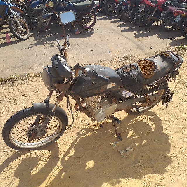 HONDA - CG 125 TODAY - leilão extrajudicial - TIANGUÁ CE - lance mínimo R$ 50