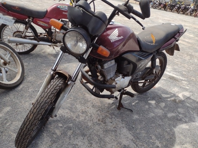 HONDA - CG 150 FAN ESI - leilão extrajudicial - SAMAMBAIA DF - lance mínimo R$ 3.200