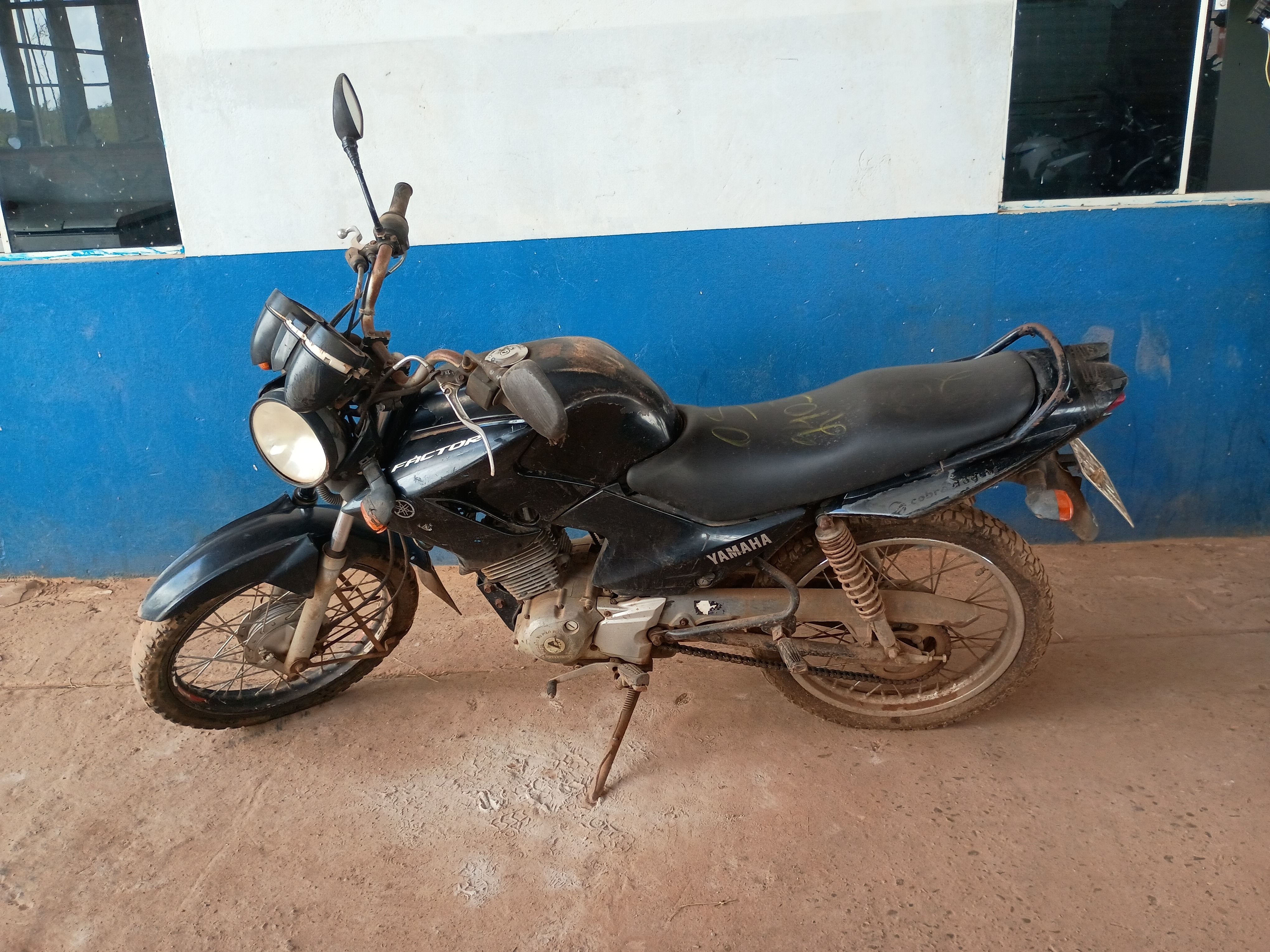 YAMAHA - YBR125 FACTOR K - leilão extrajudicial - ALTAMIRA PA - lance mínimo R$ 3.204