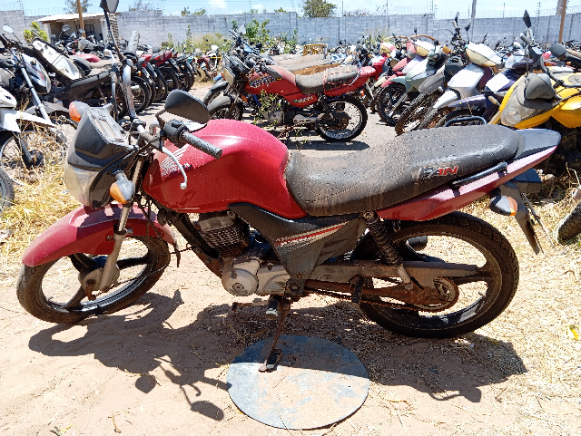 HONDA - CG 125 FAN KS - leilão extrajudicial - TIANGUÁ CE - lance mínimo R$ 3.800