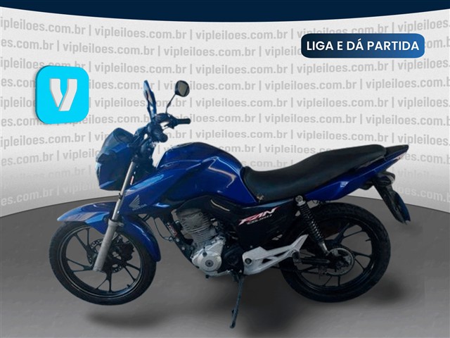 Honda CG 160 FAN 2022 em leilão