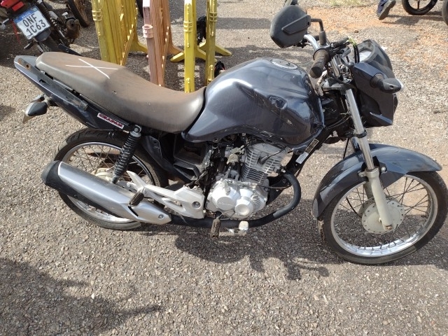 HONDA - CG 160 FAN - leilão extrajudicial - SAMAMBAIA DF - lance mínimo R$ 7.400