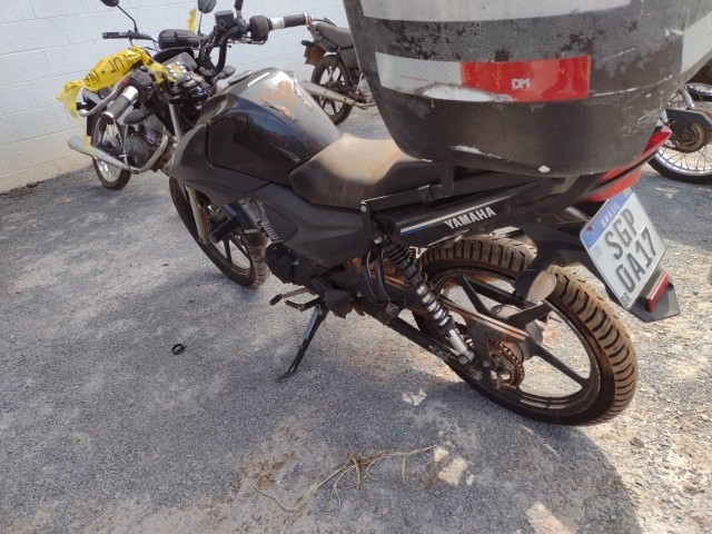 YAMAHA - YBR150 FACTOR ED - leilão extrajudicial - SAMAMBAIA DF - lance mínimo R$ 4.200