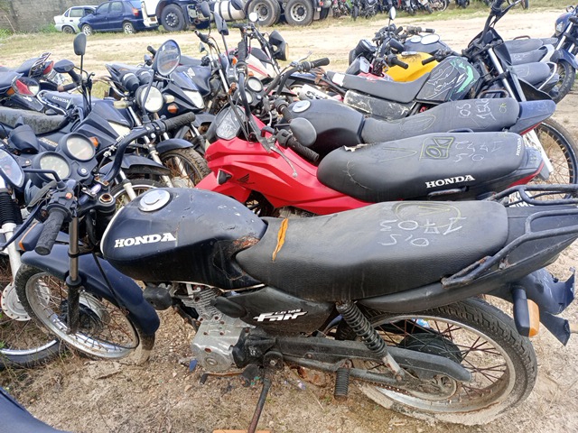 HONDA - CG 125 FAN - leilão extrajudicial - Não informado PA - lance mínimo R$ 403