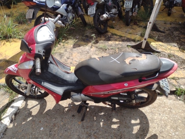 HONDA - BIZ 125 - leilão extrajudicial - SAMAMBAIA DF - lance mínimo R$ 6.200