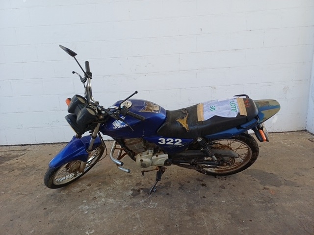 HONDA - CG 150 TITAN KS - leilão extrajudicial - TERESINA PI - lance mínimo R$ 2.400