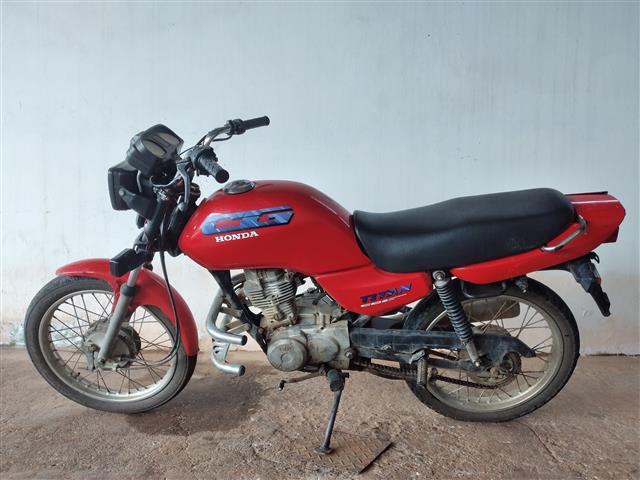 HONDA - CG 125 TITAN - leilão extrajudicial - IPUEIRAS PI - lance mínimo R$ 100
