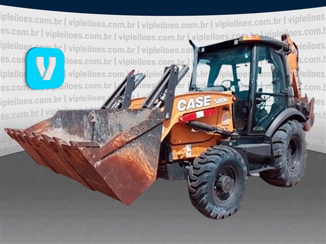 CASE - RETROESCAVADEIRA 580N - leilão extrajudicial - SÃO LUÍS MA - lance mínimo R$ 272.000