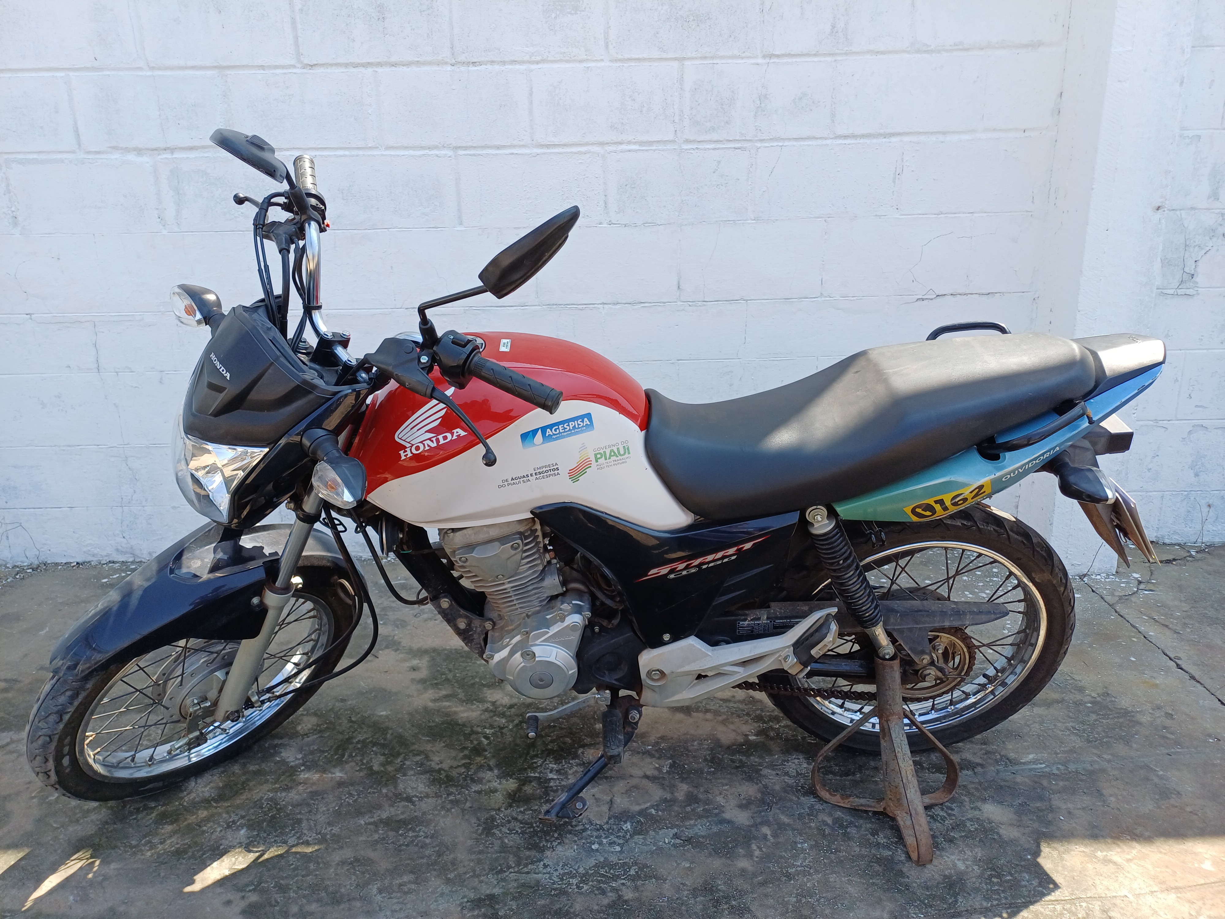 HONDA - CG 160 START - leilão extrajudicial - TERESINA PI - lance mínimo R$ 5.300