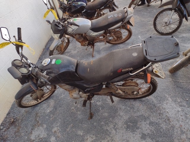 HONDA - CG 125 FAN ES - leilão extrajudicial - SAMAMBAIA DF - lance mínimo R$ 2.800