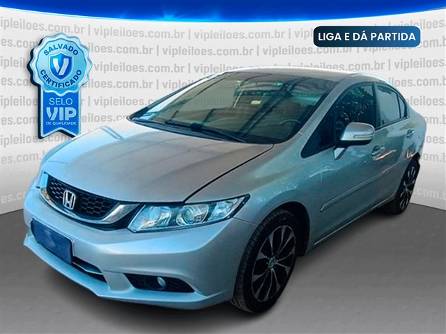 Honda Civic LXR 2016 em leilão