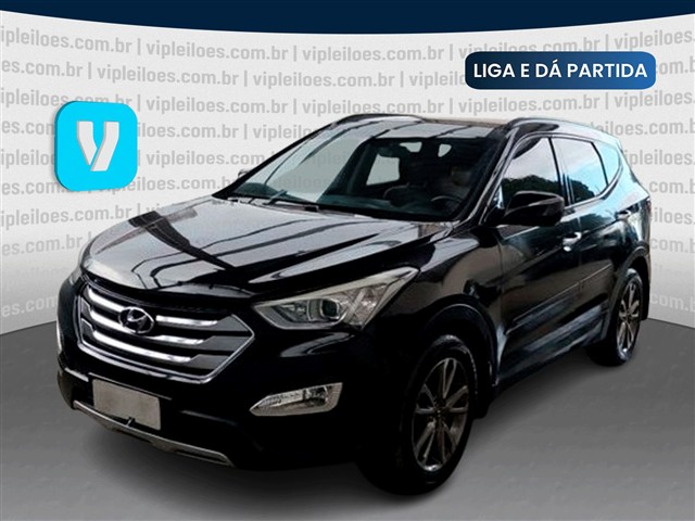 SANTA FE V6 - 2013/2014 hyundai 195.737 Km placa final 9 Valor Atual