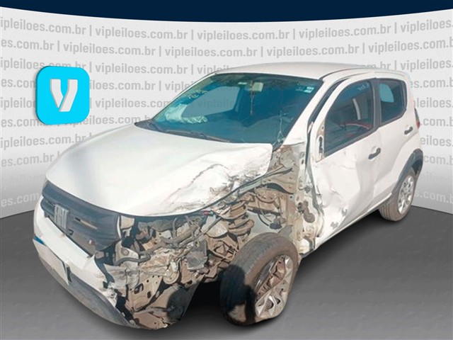 Fiat Mobi Like 2024 em leilão