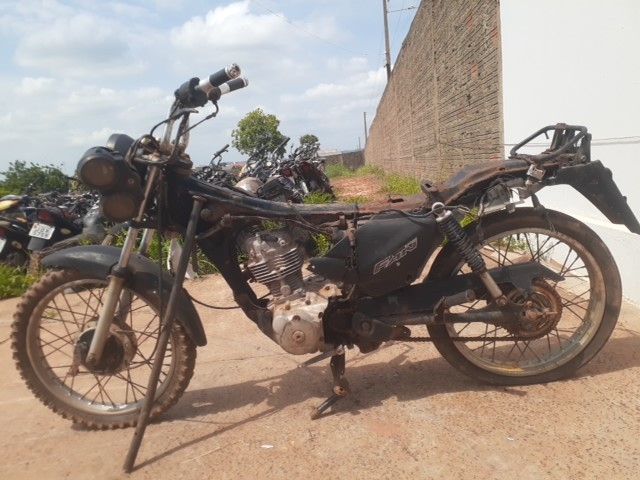 Honda CG 125 FAN 2007 em leilão