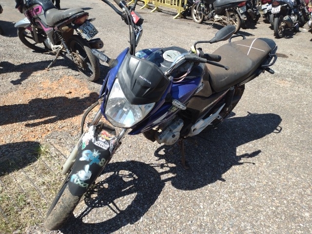 HONDA - CG 160 FAN - leilão extrajudicial - SAMAMBAIA DF - lance mínimo R$ 5.000