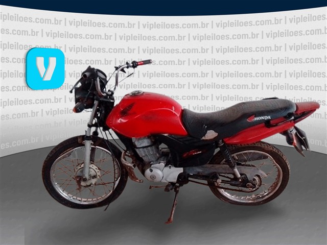 Honda CG 125 FAN KS 2012 em leilão