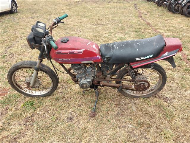 Honda CG 125 Today em leilão — PI