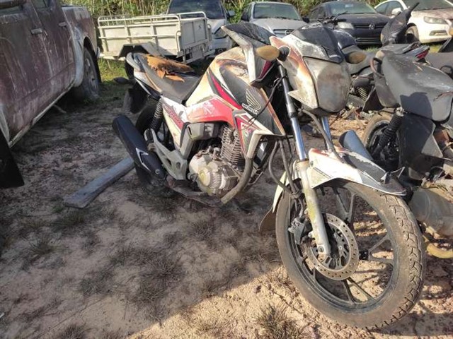 HONDA - CG 160 TITAN EX - leilão extrajudicial - BR 010 KM 229 PA - lance mínimo R$ 5.140