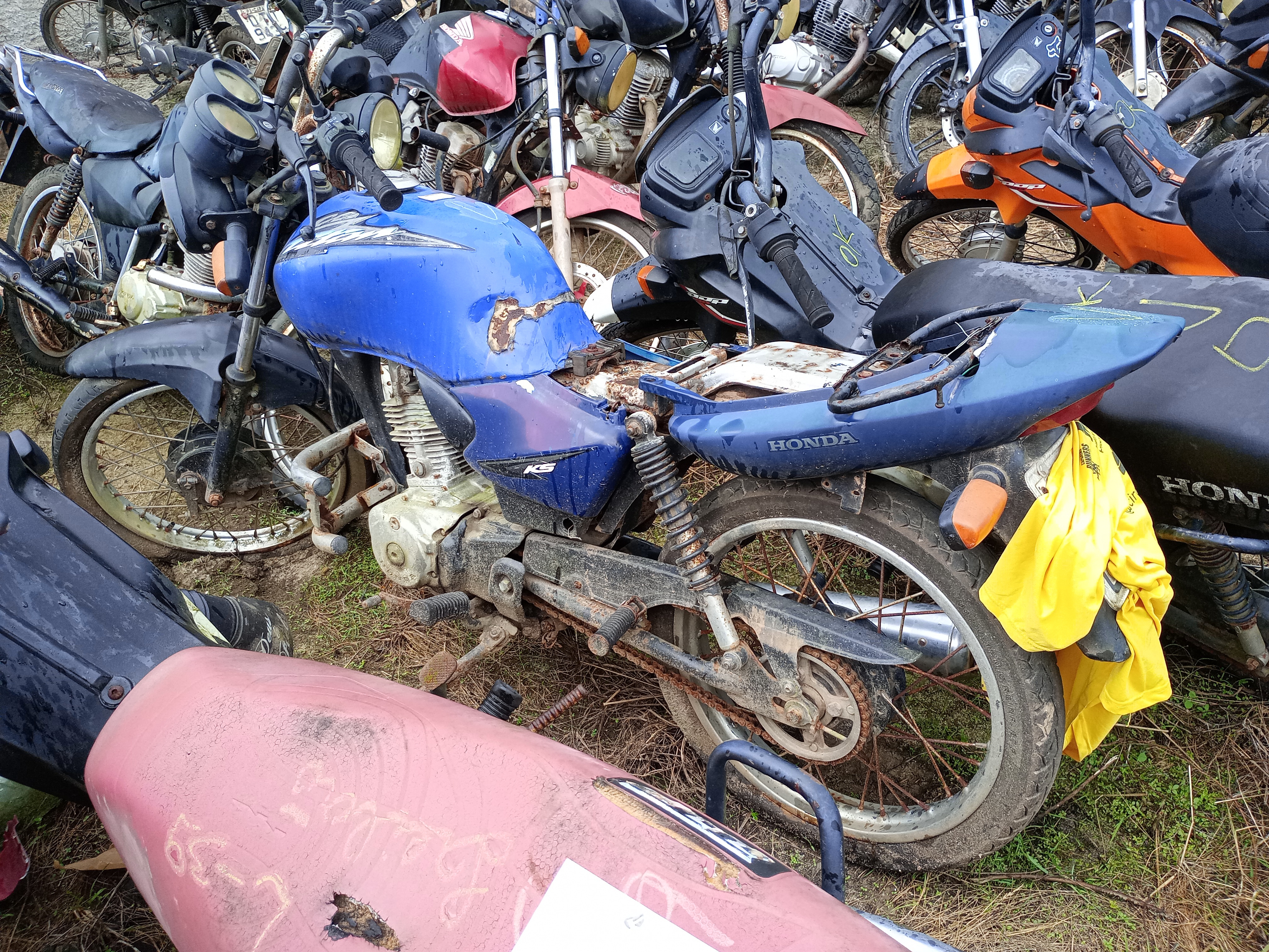 HONDA - CG 125 TITAN KS - leilão extrajudicial - Não informado PA - lance mínimo R$ 392