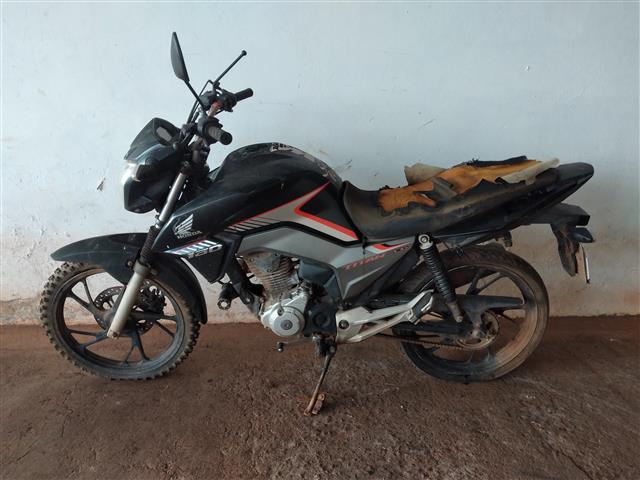 Honda CG 160 Titan 2018 em leilão