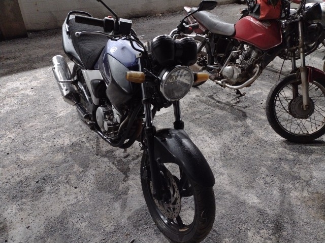 YAMAHA - FAZER YS250 - leilão extrajudicial - SAMAMBAIA DF - lance mínimo R$ 2.500
