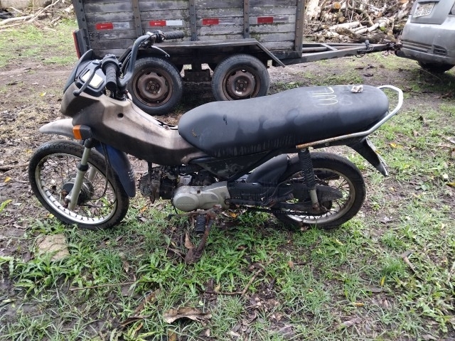 HONDA - POP100 - leilão extrajudicial - CASTANHAL PA - lance mínimo R$ 346