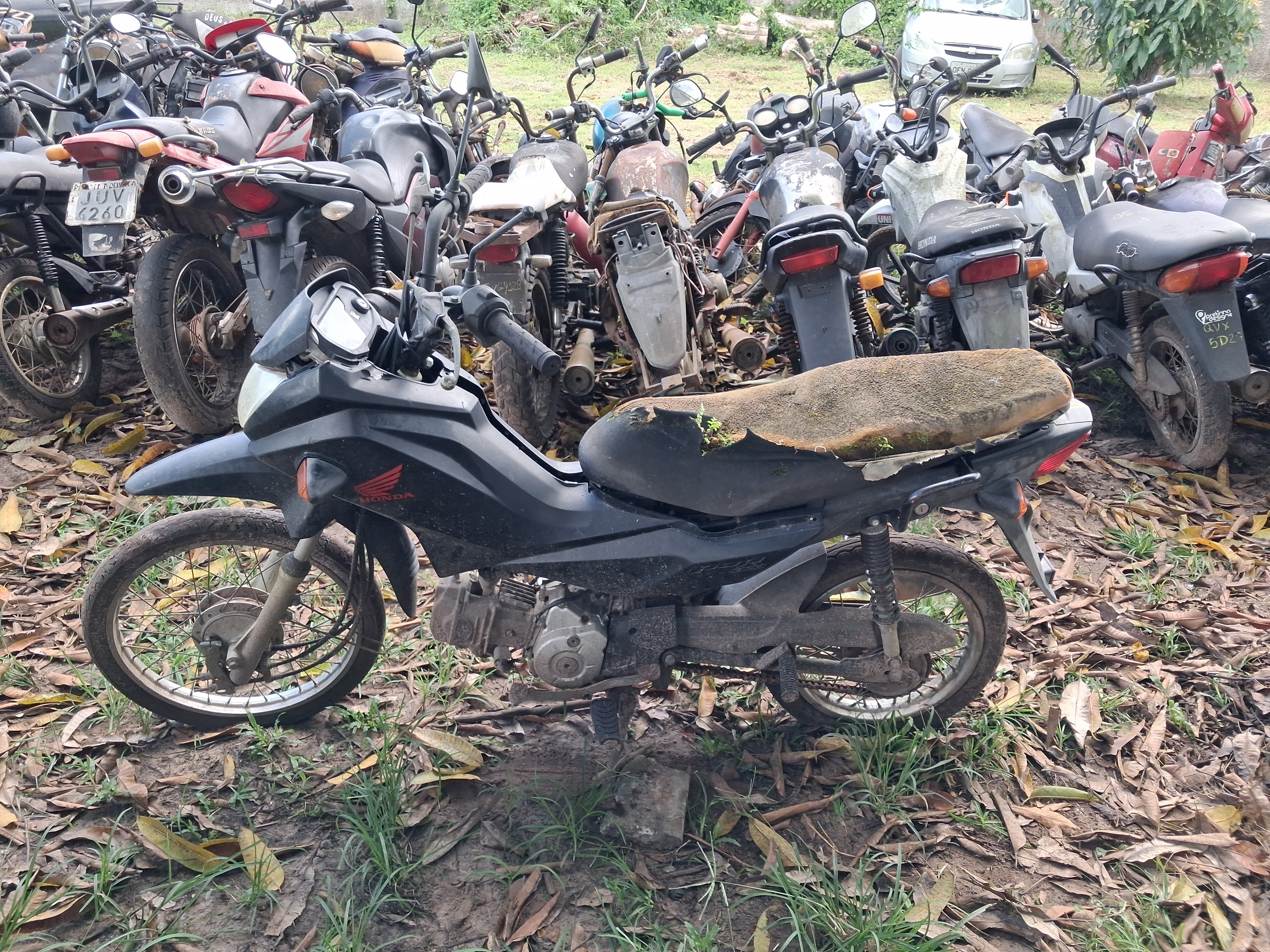 HONDA - POP 110I - leilão extrajudicial - CASTANHAL PA - lance mínimo R$ 483