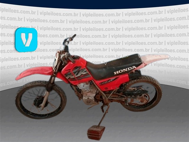 HONDA - XLR 125 - leilão extrajudicial - PARNAÍBA PI - lance mínimo R$ 300